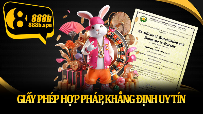 Giấy phép hợp pháp, khẳng định uy tín