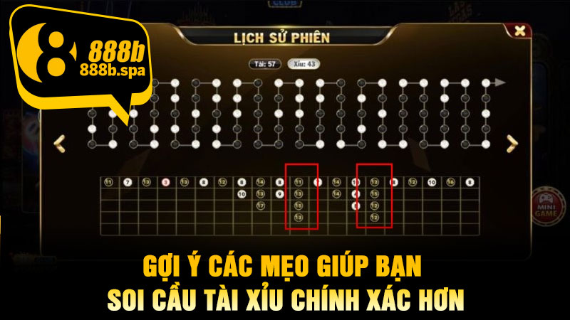 Gợi ý các mẹo giúp bạn soi cầu Tài Xỉu chính xác hơn
