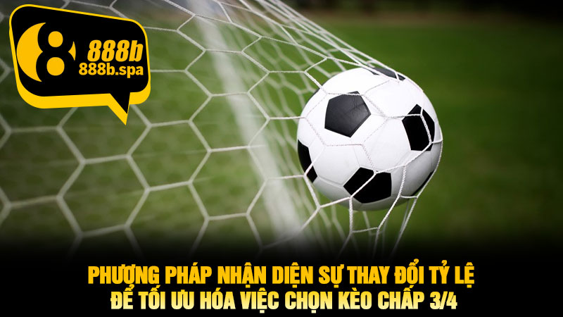 Phương pháp nhận diện sự thay đổi tỷ lệ để tối ưu hóa việc chọn kèo chấp 3/4